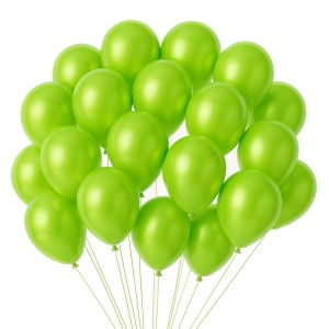 GLOBOLANDIA GLOBOS PERLADOS 10" x 50u VERDE MANZANA